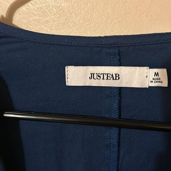 Justfab drape front jacket with drawstring M nwt - Picture 5 of 8